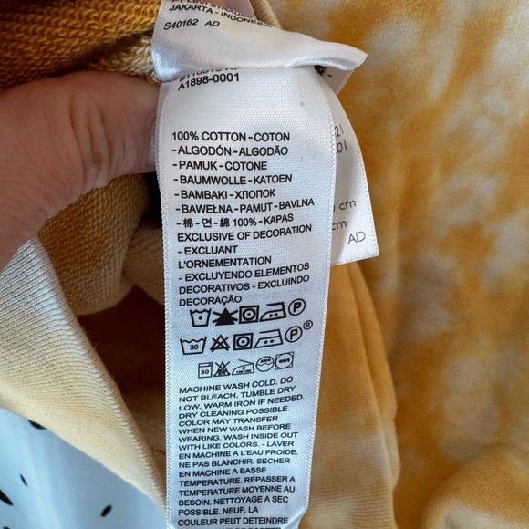 Levi's Yellow Tie-Dye Top - Picture 4 of 4